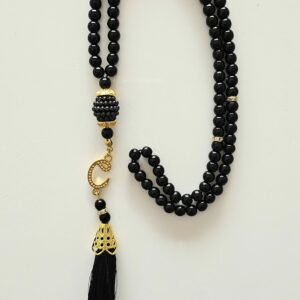 Tasbih noir 99 perles